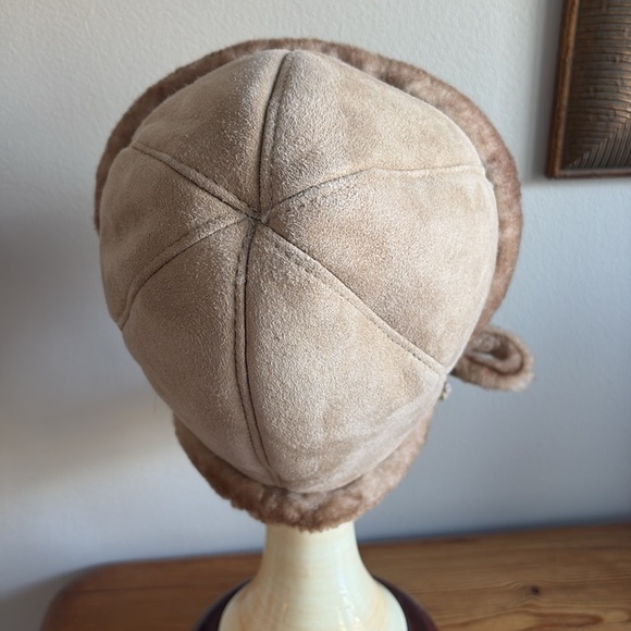 Vingate Deerskin Trading Post Trapper Style wool suede hat men women unisex - Picture 3 of 10